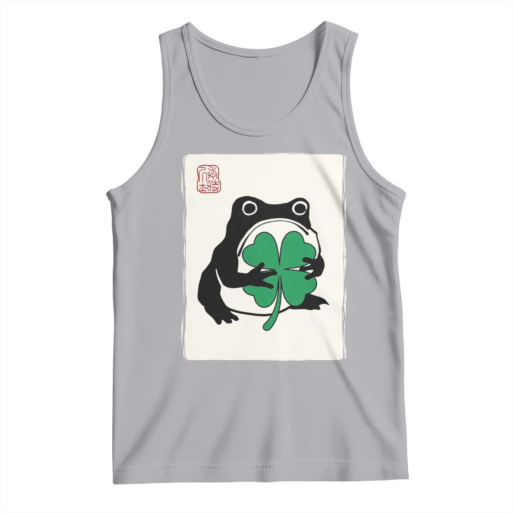 Grumpy Frog Japanese Tank Top St Patricks Day Gift