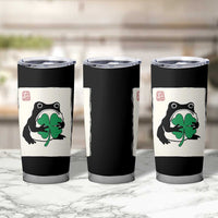 Grumpy Frog Japanese Tumbler Cup St Patricks Day Gift