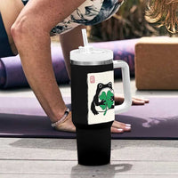 Grumpy Frog Japanese Tumbler With Handle St Patricks Day Gift