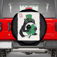 Vintage Japanese Grumpy Frog Spare Tire Cover Lucky St Paddys Day