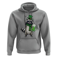 Funny Raccoon Rock On Hoodie St Patricks Day Gift