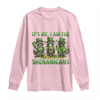 I Am The Shenanigans Long Sleeve Shirt Funny Irish Raccoon St Patricks Day