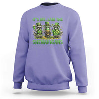 I Am The Shenanigans Sweatshirt Funny Irish Raccoon St Patricks Day