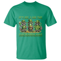 I Am The Shenanigans T Shirt Funny Irish Raccoon St Patricks Day