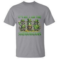 I Am The Shenanigans T Shirt Funny Irish Raccoon St Patricks Day