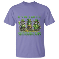 I Am The Shenanigans T Shirt Funny Irish Raccoon St Patricks Day