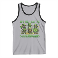 I Am The Shenanigans Tank Top Funny Irish Raccoon St Patricks Day