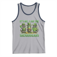 I Am The Shenanigans Tank Top Funny Irish Raccoon St Patricks Day