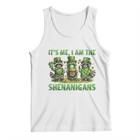 I Am The Shenanigans Tank Top Funny Irish Raccoon St Patricks Day