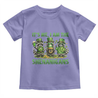 I Am The Shenanigans Toddler T Shirt Funny Irish Raccoon St Patricks Day