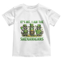I Am The Shenanigans Toddler T Shirt Funny Irish Raccoon St Patricks Day