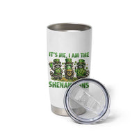 I Am The Shenanigans Tumbler Cup Funny Irish Raccoon St Patricks Day
