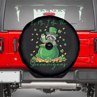 I Am The Shenanigans Spare Tire Cover Funny Irish Raccoon