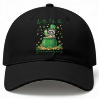I Am The Shenanigans Baseball Cap Funny Irish Raccoon