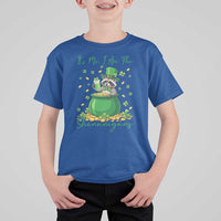 I Am The Shenanigans T Shirt For Kid Funny Irish Raccoon
