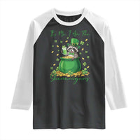 I Am The Shenanigans Raglan Shirt Funny Irish Raccoon
