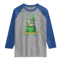 I Am The Shenanigans Raglan Shirt Funny Irish Raccoon