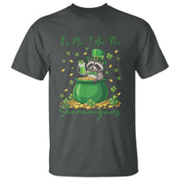 I Am The Shenanigans T Shirt Funny Irish Raccoon