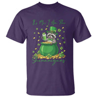 I Am The Shenanigans T Shirt Funny Irish Raccoon