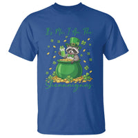 I Am The Shenanigans T Shirt Funny Irish Raccoon