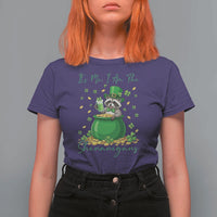 I Am The Shenanigans T Shirt For Women Funny Irish Raccoon