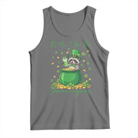 I Am The Shenanigans Tank Top Funny Irish Raccoon