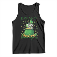 I Am The Shenanigans Tank Top Funny Irish Raccoon
