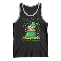 I Am The Shenanigans Tank Top Funny Irish Raccoon