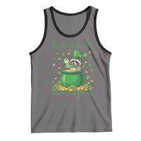 I Am The Shenanigans Tank Top Funny Irish Raccoon