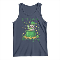 I Am The Shenanigans Tank Top Funny Irish Raccoon