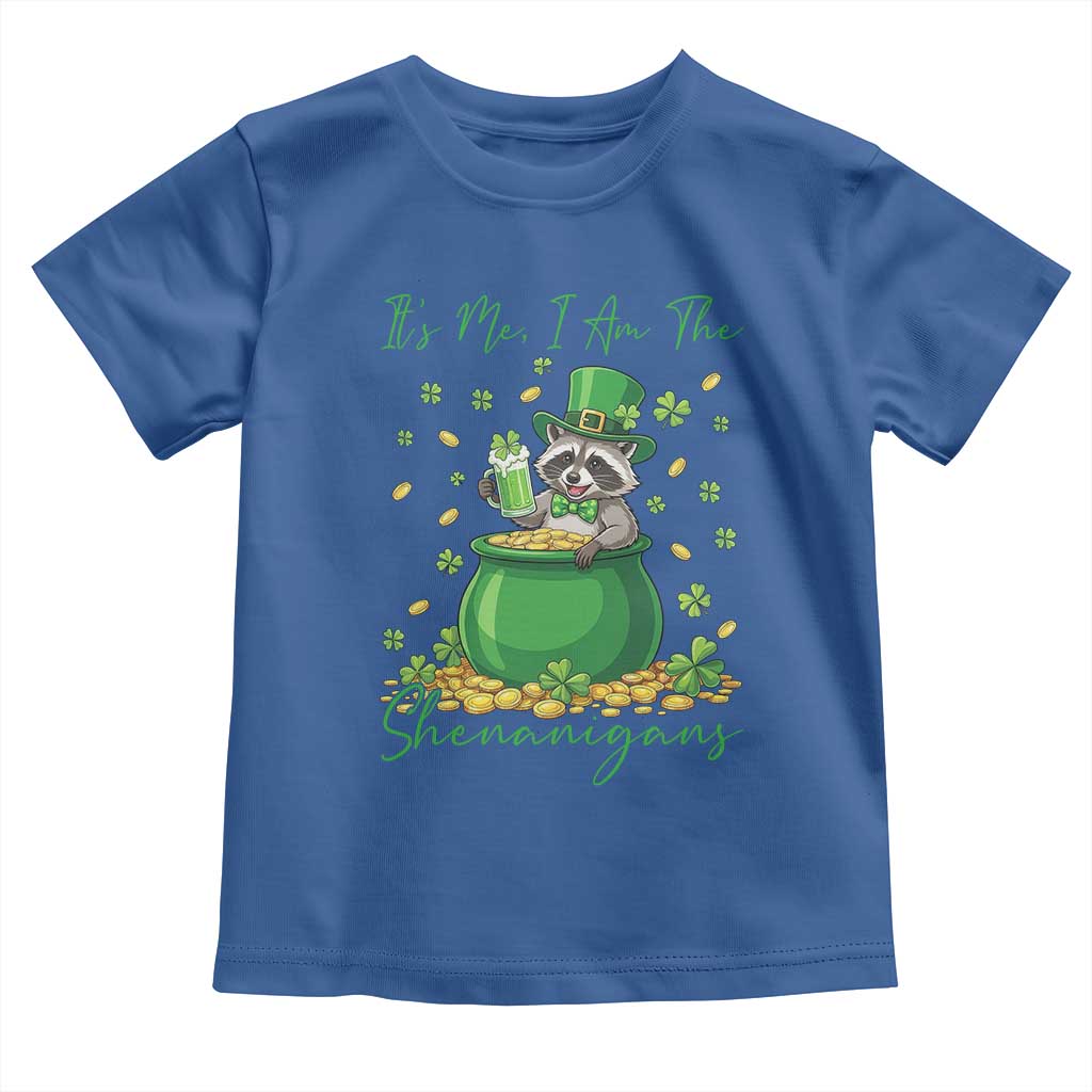 I Am The Shenanigans Toddler T Shirt Funny Irish Raccoon