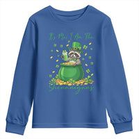 I Am The Shenanigans Youth Sweatshirt Funny Irish Raccoon