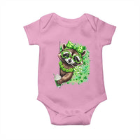 Funny Raccoon St Patricks Day Baby Onesie Irish Party Animal Gift