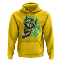 Funny Raccoon St Patricks Day Hoodie Irish Party Animal Gift