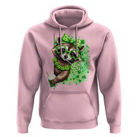 Funny Raccoon St Patricks Day Hoodie Irish Party Animal Gift