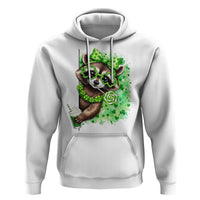 Funny Raccoon St Patricks Day Hoodie Irish Party Animal Gift