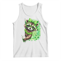 Funny Raccoon St Patricks Day Tank Top Irish Party Animal Gift