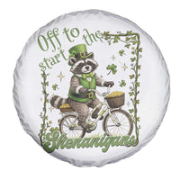 Funny Irish Raccoon Driver Spare Tire Cover Off To Start The Shenanigans