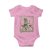 Funny Irish Raccoon Driver Baby Onesie Off To Start The Shenanigans