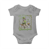 Funny Irish Raccoon Driver Baby Onesie Off To Start The Shenanigans