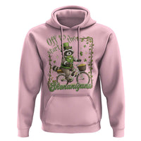 Funny Irish Raccoon Driver Hoodie Off To Start The Shenanigans