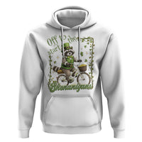 Funny Irish Raccoon Driver Hoodie Off To Start The Shenanigans