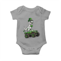 Funny St Patricks Day Dinosaur Truck Baby Onesie Lucky Dino Gift