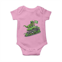 Funny St Patricks Day Dinosaur Truck Baby Onesie Irish Holiday Gift