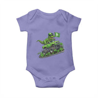 Funny St Patricks Day Dinosaur Truck Baby Onesie Irish Holiday Gift