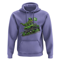 Funny St Patricks Day Dinosaur Truck Hoodie Irish Holiday Gift