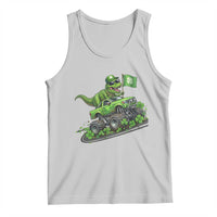Funny St Patricks Day Dinosaur Truck Tank Top Irish Holiday Gift