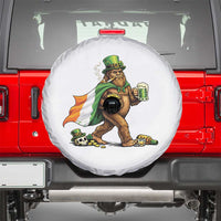 Funny St Patricks Day Bigfoot Spare Tire Cover Mythical Party Gift