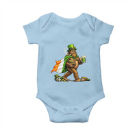 Funny St Patricks Day Bigfoot Baby Onesie Mythical Party Gift