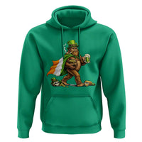 Funny St Patricks Day Bigfoot Hoodie Mythical Party Gift